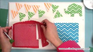 Evil Cake Genius - Essential Geometric Patterns Stencil Set