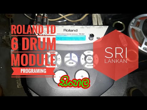 Roland Td 6 Module Programing - YouTube