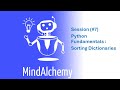 Python for Beginners (#7) : Sorting Python Dictionaries #pythontutorial #education #pythoncourse
