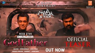 God Father Official Teaser|God Father Teaser|God Father Trailer|Chiranjeevi|Salman Khan|Thaman S