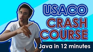 USACO Crash Course: Java in 12 minutes!