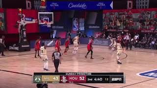 Houston Rockets vs Milwaukee Bucks FULL GAME HIGHLIGHTS || 03 August || NBA bubble restart