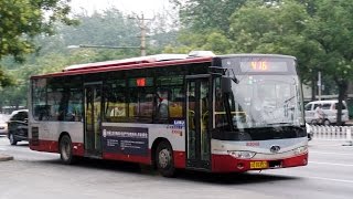 [BK@416] 北京公交集團 BPT 京華BK6125DK行走416東四十條橋東-亮馬橋