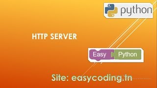 Easy Python tutorial: HTTP server