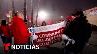 Patrullas comunitarias como esta quieren alertar a migrantes de redadas de ICE | Noticias Telemundo