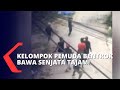 Di Kendari, Dua Kelompok Pemuda Terlibat Bentrok dan Kedapatan Membawa Sajam, Batu hingga Busur!