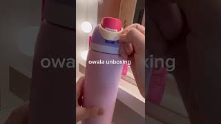 felt cute idk #owala #fyp #viral #preppy #waterbottle #unboxing #christmashaul #haul