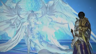 FF14 Endwalker : The Mothercrystal(Trust) trial Gameplay/Cutscene