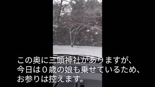 3/20　香川県はもう春のはず、、、寒波が入ってきたので、阿讃山脈へパトロールへ行きました。