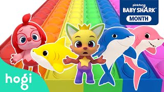 🦈 Baby Shark Dance and Pop It! | Colors \u0026 Songs for Kids | Pinkfong Hogi