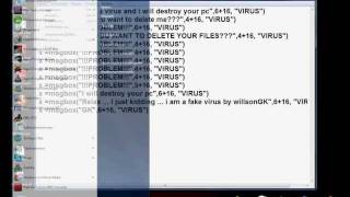 Notepad tricks -Making an error message box