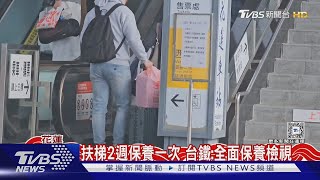 扶梯2週保養一次 台鐵:全面保養檢視｜TVBS新聞 @TVBSNEWS01