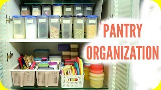 PANTRY ORGANIZATION TIPS | Organize with me