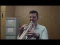 jean baptiste arban nr. 13 tempo di marcia trompete üben Übung etüde practise trumpet