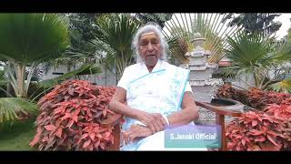 Smt. S. Janaki about Shri. S. P. Balasubrahmanyam || Telugu