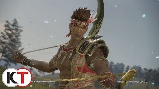 Dynasty Warriors 9 - Gan Ning Character Highlight