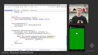 DevBytes Bounce Animations