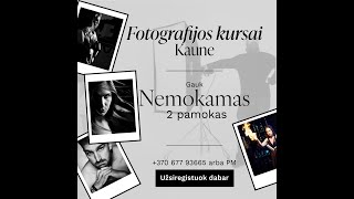 Nemokami fotografijos kursai analizuojant Jūsų nuotraukas #fotografijoskursai