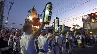 ４Ｋ 大塚野、山車の前で記念撮影　七丁連合式典　潮来祇園祭禮2018　中日　C0003