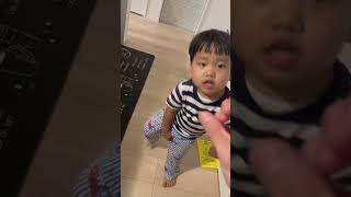 2歳児にじゃんけんしよって言ってみた結果、、😅#shorts#short#2歳児#2歳