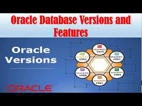 Oracle Database Versions and Release Features Oracle Database Release Oracle Database Versions!