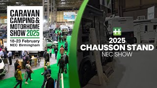 Caravan, Camping \u0026 Motorhome NEC Show 2025 - Chausson Stand Tour