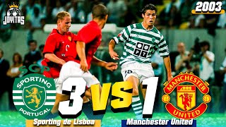 El juego que CAMBIÓ la HISTORIA de CRISTIANO RONALDO 😈 Sporting de Lisboa 3-1 Manchester United 🔥