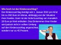 mehr als 1750 euro kinderzuschlag in deutschland کمک هزینه مالی در آلمان