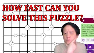 ACK! There are so many dots! Very Easy Variant Sudoku