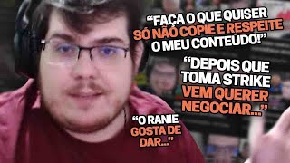 CASIMIRO COMENTA SOBRE A POLÊMICA DOS CANAIS PIRATAS QUE COPIAM SEU CONTEÚDO | Cortes do Casimito