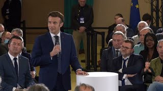 Macron promises to be 'President until the end, candidate whenever he can' • FRANCE 24 English