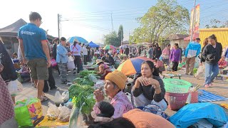 บรรยากาศบ้านๆ | ตลาดนัดไทย-ลาว อ.ชานุมาน จ.อำนาจเจริญ