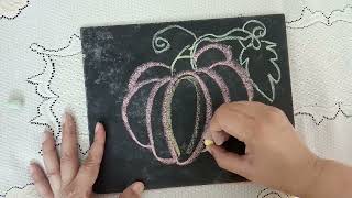 How to draw a pumpkin 🎃for kids  || Halloween Pumpkin Easy