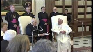 Napolitano da Papa Francesco in Vaticano - Video della Visita Ufficiale