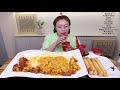 신상 로제불닭볶음면 푸라닭 공차 에쉬레롤케이크 20210930 mukbang eating show