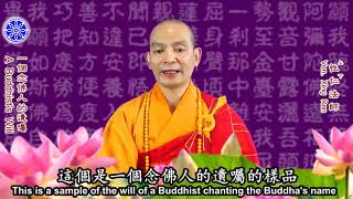 一個念佛人的遺囑 A Buddhist's Will（中英文字幕 English subtitle）-- 美佛寺性仁法師 Venerable Xingren