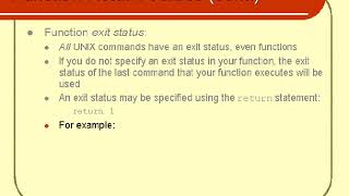 Function Return Values - Shell Scripting -58
