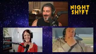 Night Shift clip w/ Birdie Jaworsky, LibertyWingUK, \u0026 Chris Ramsay/Area52 talking drone incursions