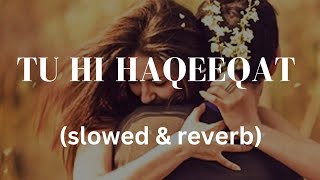 TU HI HAQEEQAT | Aa tujhe inn baahon mein bhar ke (slowed & Reverb)