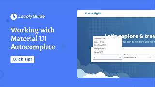 Locofy.ai | Working with Material UI autocomplete [Guide]