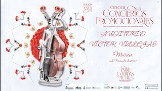 CONCIERTOS PROMOCIONALES – Murcia. XXVII Edición ENTRE CUERDAS Y METALES. 2024.