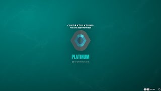 【VALORANT】1ヶ月プラチナ3到達ハイライト 30 Days Of  Valorant (Platinum 3)