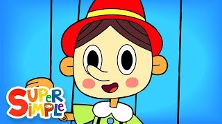 The Pinocchio | Nursery Rhymes | Super Simple Songs
