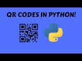 how to generate qr code in python with just 3 lines of python code.