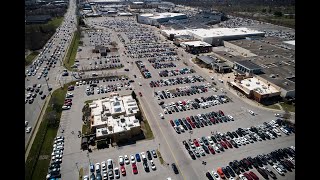Aerial video: Lexington traffic nears pre-pandemic levels