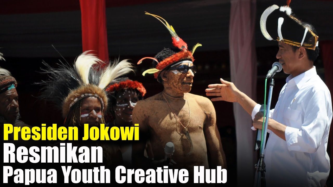 🔴 LIVE - Presiden Jokowi Resmikan Papua Youth Creative Hub, Jayapura ...