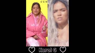 KAROL G - Tusa [AUTOTUNE VS NO AUTOTUNE] Status Shorts