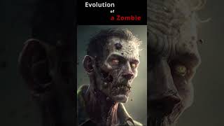 Evolution of a Zombie #shorts #zombie #midjourney #aiart