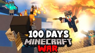 Surviving 100 Days in a Minecraft MODDED WAR.. *INTENSE*