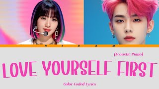 Ridam 'Love Yourself First - Acoustic Piano Version' (Color Coded Lyrics) Official